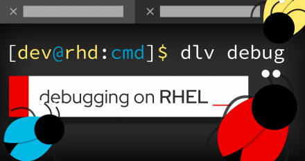 Featured image: Debugging on RHEL with Delve