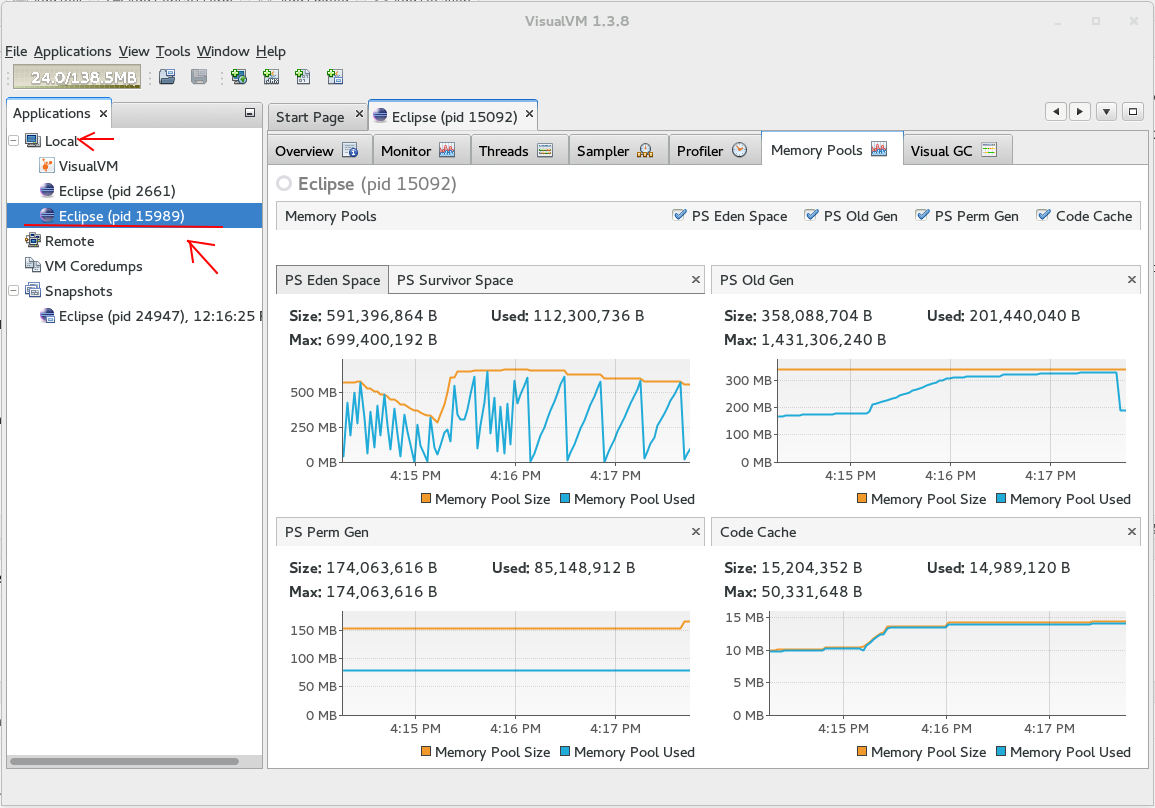 Memory leak detection