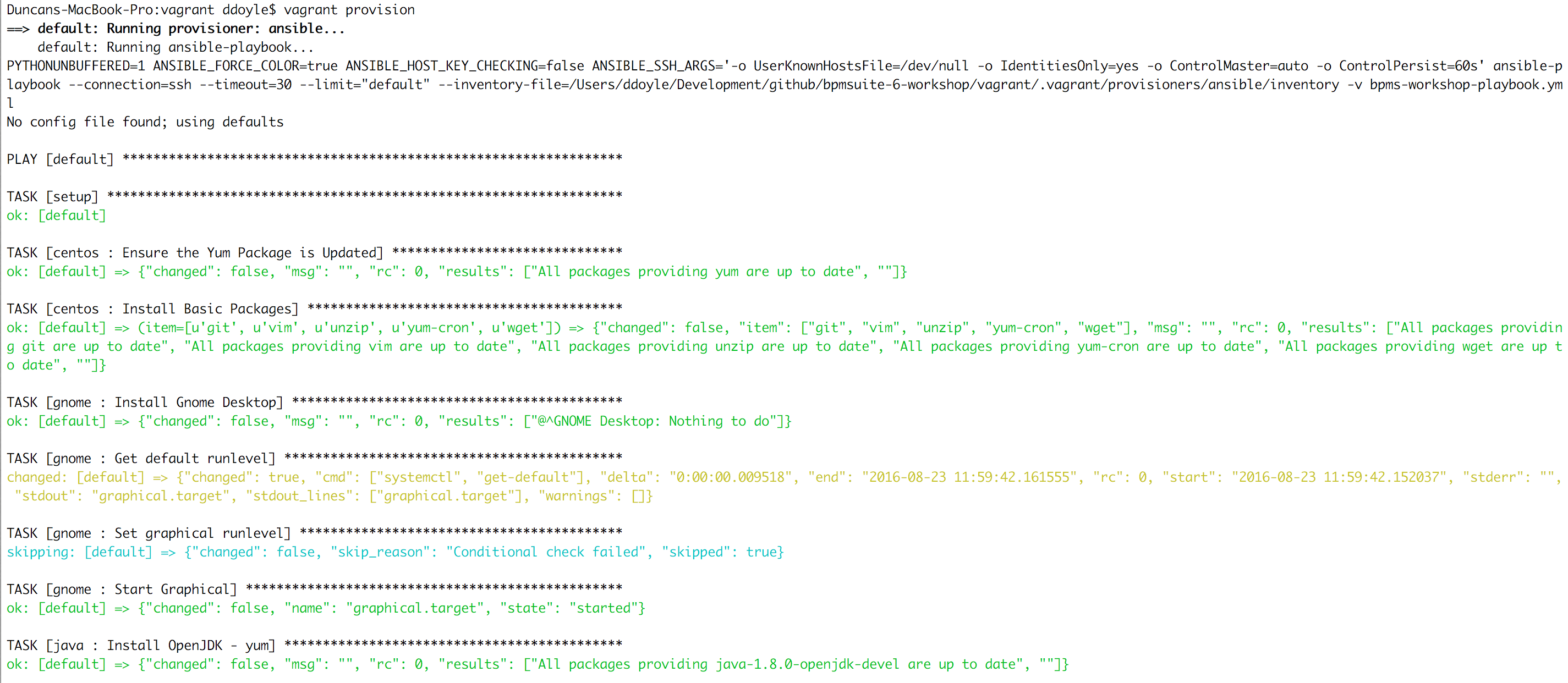 vagrant-ansible-provisioning