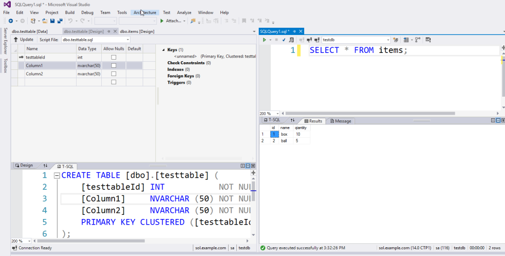 Free sql compare