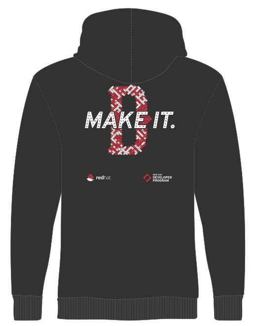 red hat hoodie