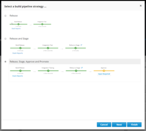 Red Hat OpenShift.io select pipeline strategy