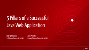5 Pillars of a Successful Java Web Application (Part 3/3)