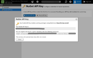 nuget api key