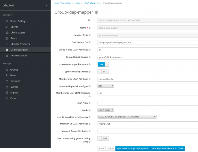 Integrating Red Hat Single Sign-On version 7.4 with Red Hat Directory ...