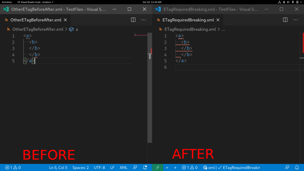 Vscode Xml 0 14 0 A More Customizable Xml Extension For Vs Code Red Hat Developer