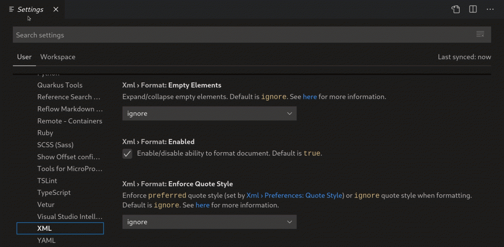 vscode-xml 1.14.0: A more customizable XML extension for VS Code ...