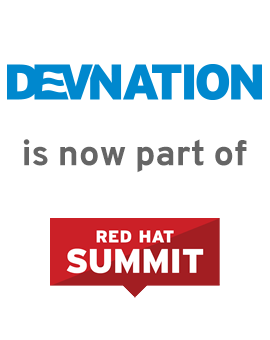 DevNation promo graphic