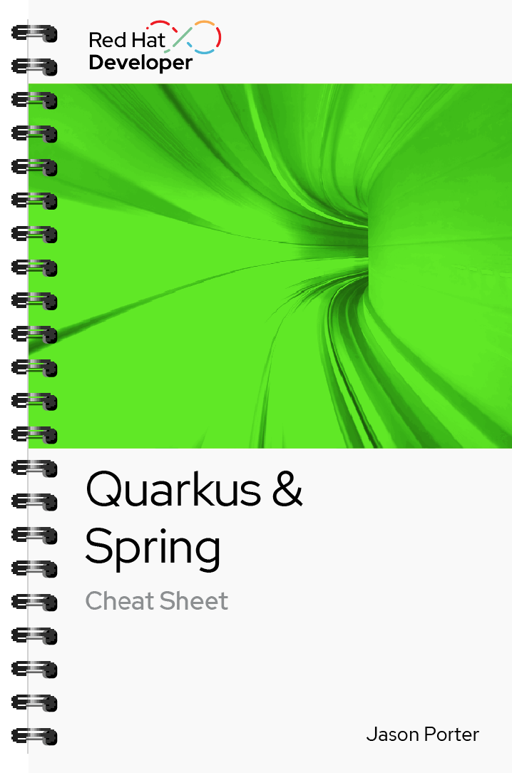 COver graphics_Quarkus & Spring