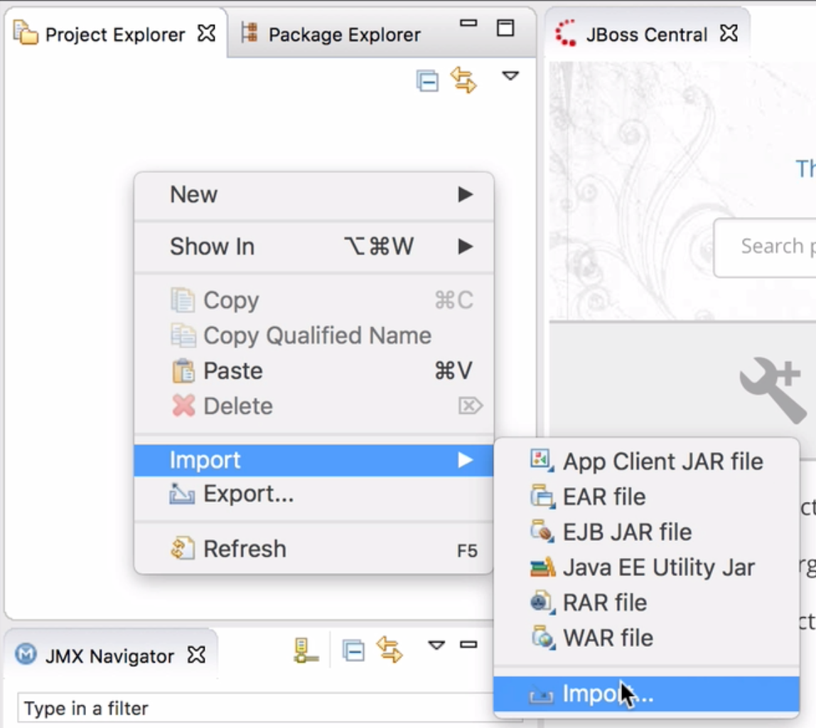 Project explore