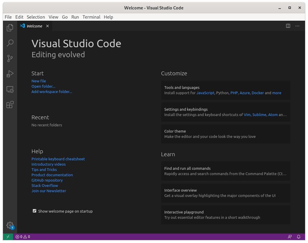 The Visual Studio Code command-line interface