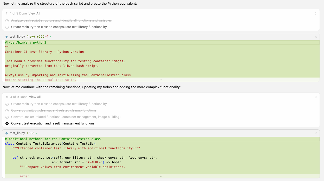 Create main Python library