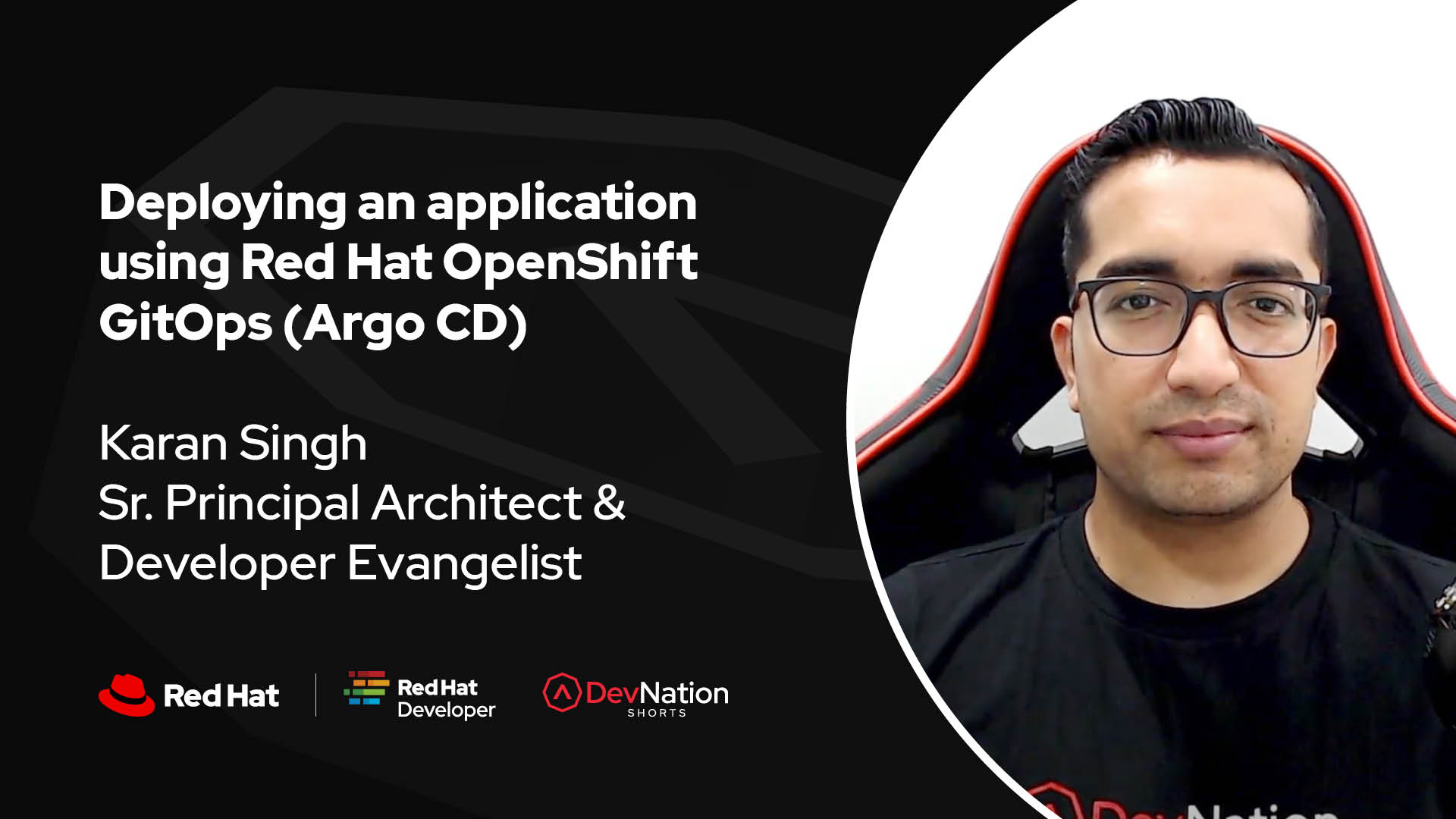 Deploying an application using Red Hat OpenShift GitOps (Argo CD)