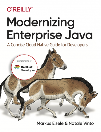 Book cover for Modernizing Enterprise Java.