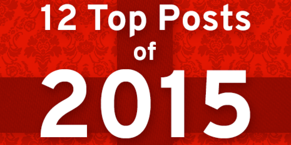 12 Top blog articles of 2015