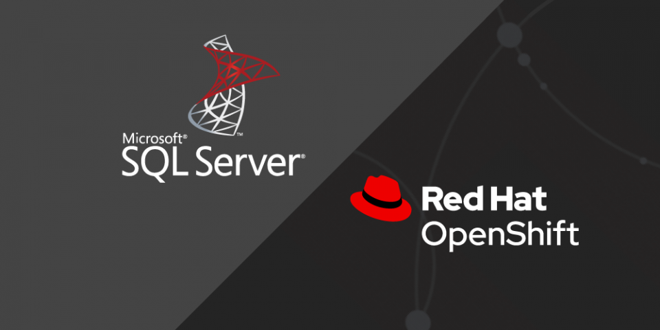 featured image for Microsoft SQL Server and OpenShift