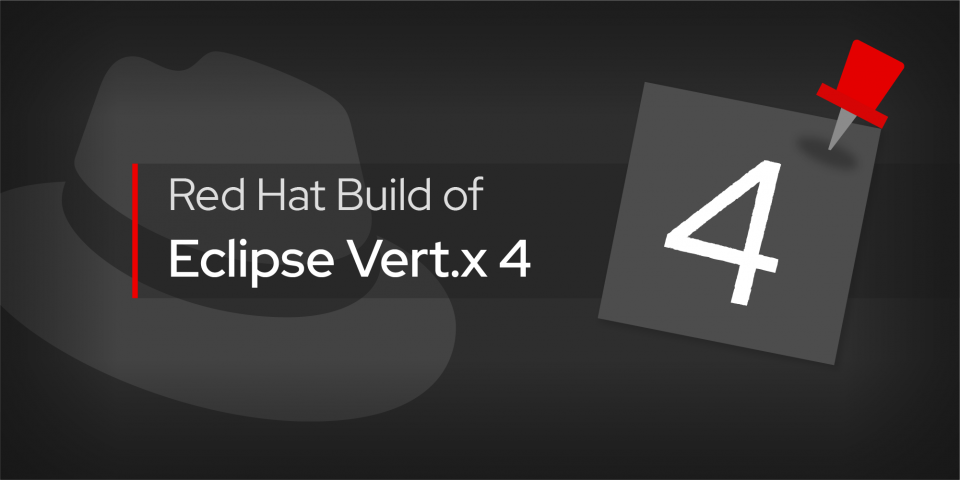 Featured image: Red Hat Build of Eclipse Vert.x 4