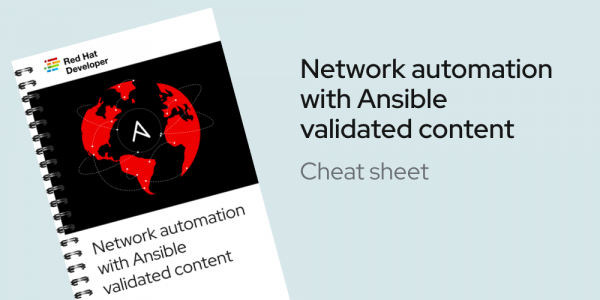 Network automation with Ansible validated content - Share Image