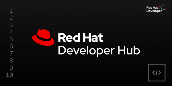 Featured image for Red Hat Developer Hub.