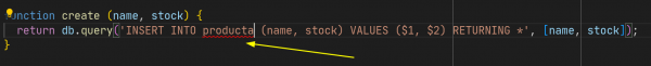 The IDE highlights a spelling error in the code.
