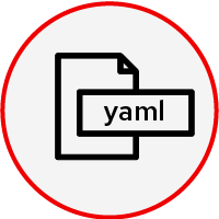 YAML language support icon