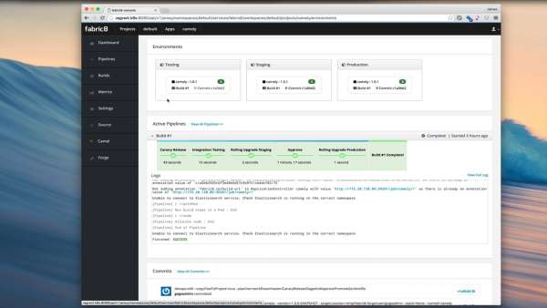 f8 Building a fabric8 project with integrated Jenkins pipeline