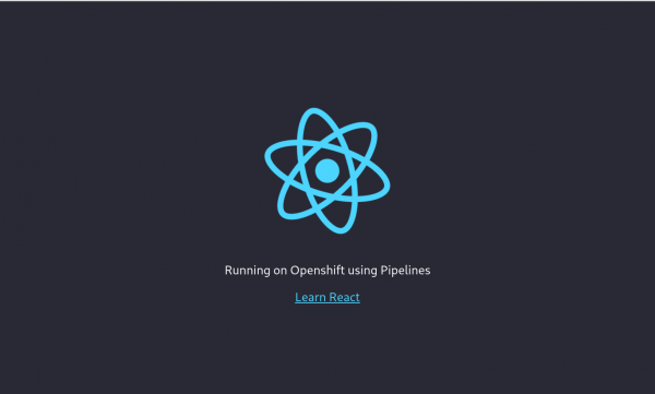 Running React Application