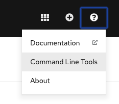 Help -&gt; Command Line tools