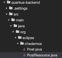 Screenshot of the new file tree spacing