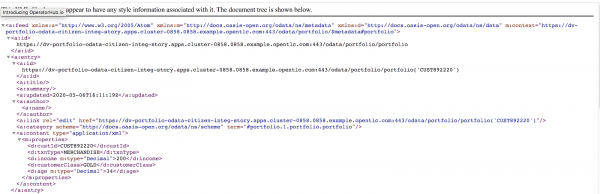 fuse_onliner_2 A screenshot of the URL format to access the virtual database.