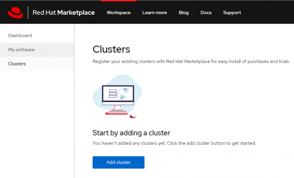 add-cluster-page add cluster page