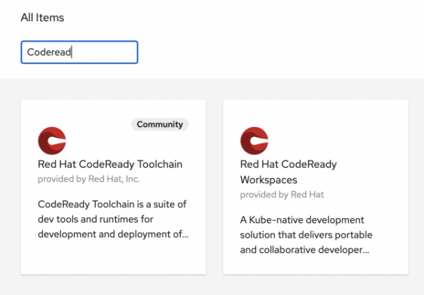 Customize Red Hat CodeReady Workspaces With Devfile Registry | Red Hat ...