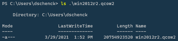 ls-output Output of the LS command confirms the installation.