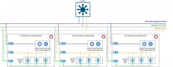 Bare-metal network topology