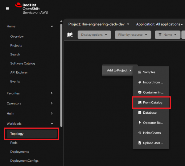 Select All Services in the +Add web page.