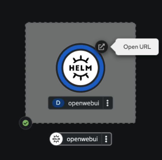 The WebUI route icon.