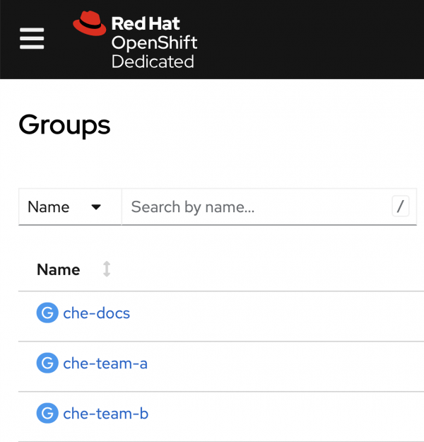 OpenShift Groups