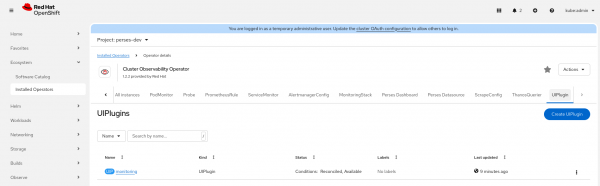 Creating a UI plug-in.