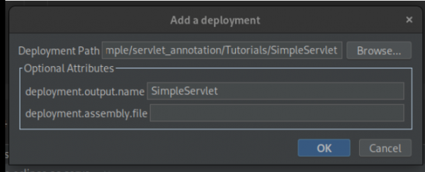 Use the project root as your deployment path.