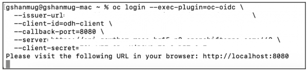 A screenshot of an example return in console showing results from using the listed commands.