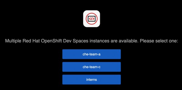 Handling Multiple OpenShift Groups with the Dev Spaces Multicluster Redirector.