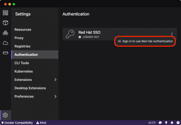 Red Hat SSO extension after addition