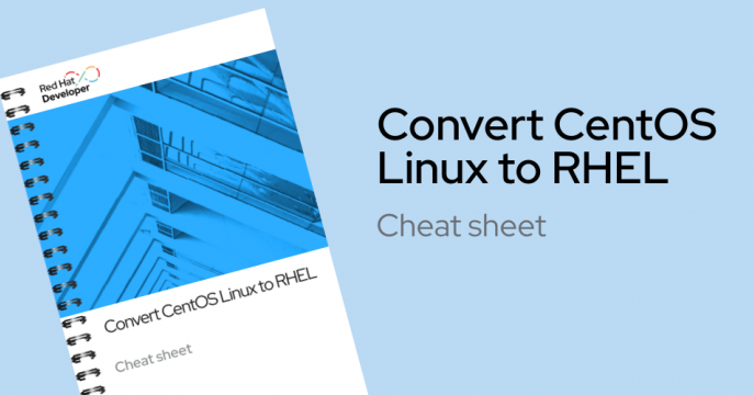Convert CentOS Linux to RHEL share and feature image