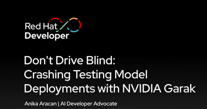 Don't Drive Blind: Crashing Testing Model Deployments with NVIDIA Garak