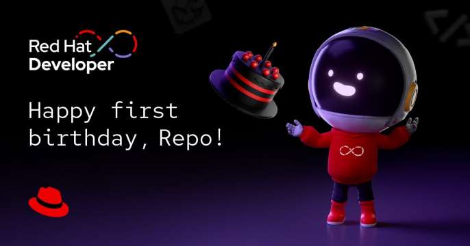 Happy first birthday, Repo!