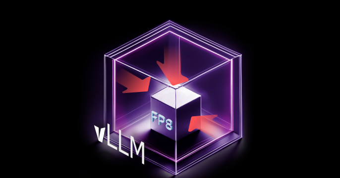 Featured image for vLLM FP8 inference.