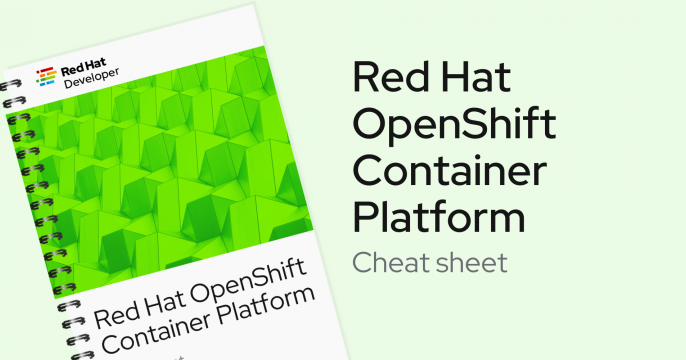 OpenShift container platform cheat sheet tile card