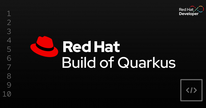 Quarkus Red Hat构建的特色图像。