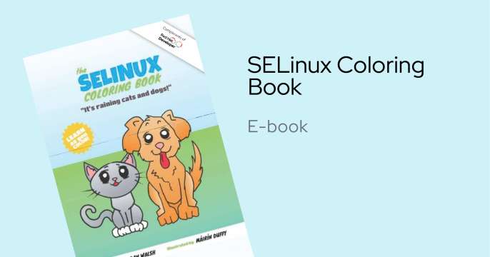 SELinux Coloring Book_Tile card
