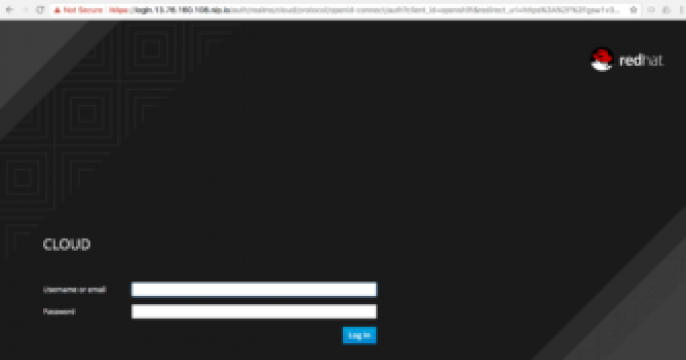 Red Hat Openshift reference architecture SSO